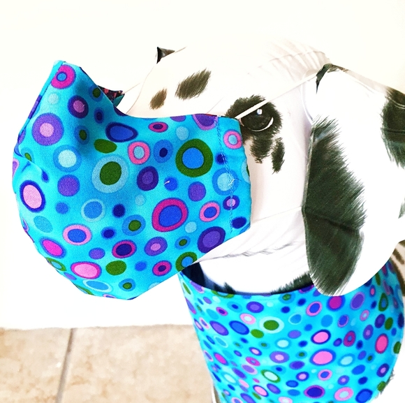 3 for $15 * Pablo Snap On Dog Bandanas & Face Mask - Picture 3 of 12